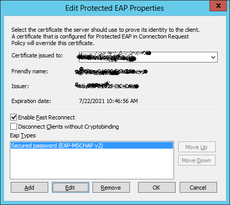 EAP Properties